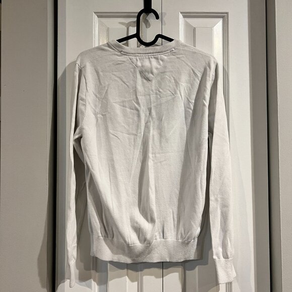Unisex Tommy Hilfiger V Neck sweatshirt Size XS - Picture 4 of 4